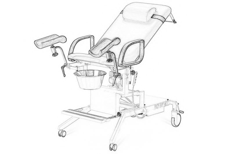 Смотровое гинекологическое кресло Afia 4062